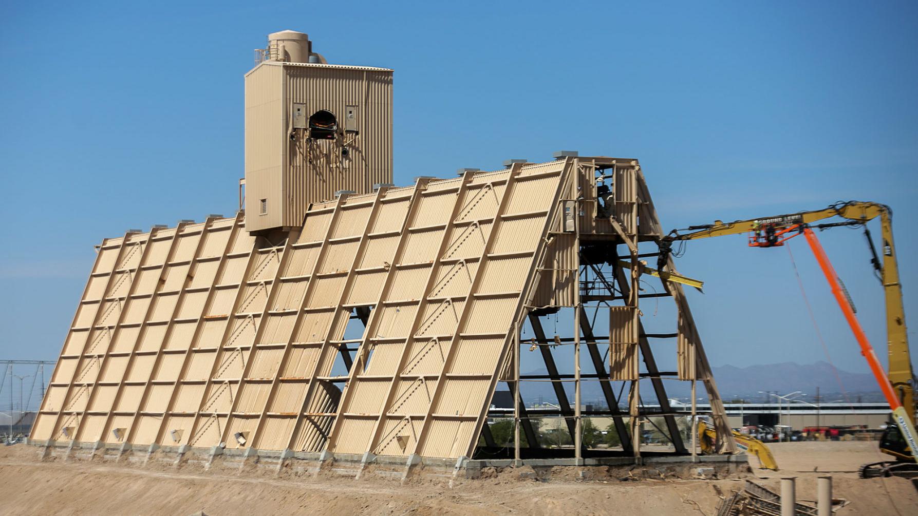End of an era: TEP razing coal barn at power plant in move to cleaner energy